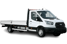 Car Hire Renfrew - Ford Transit Dropside Van - Van hire Renfrew